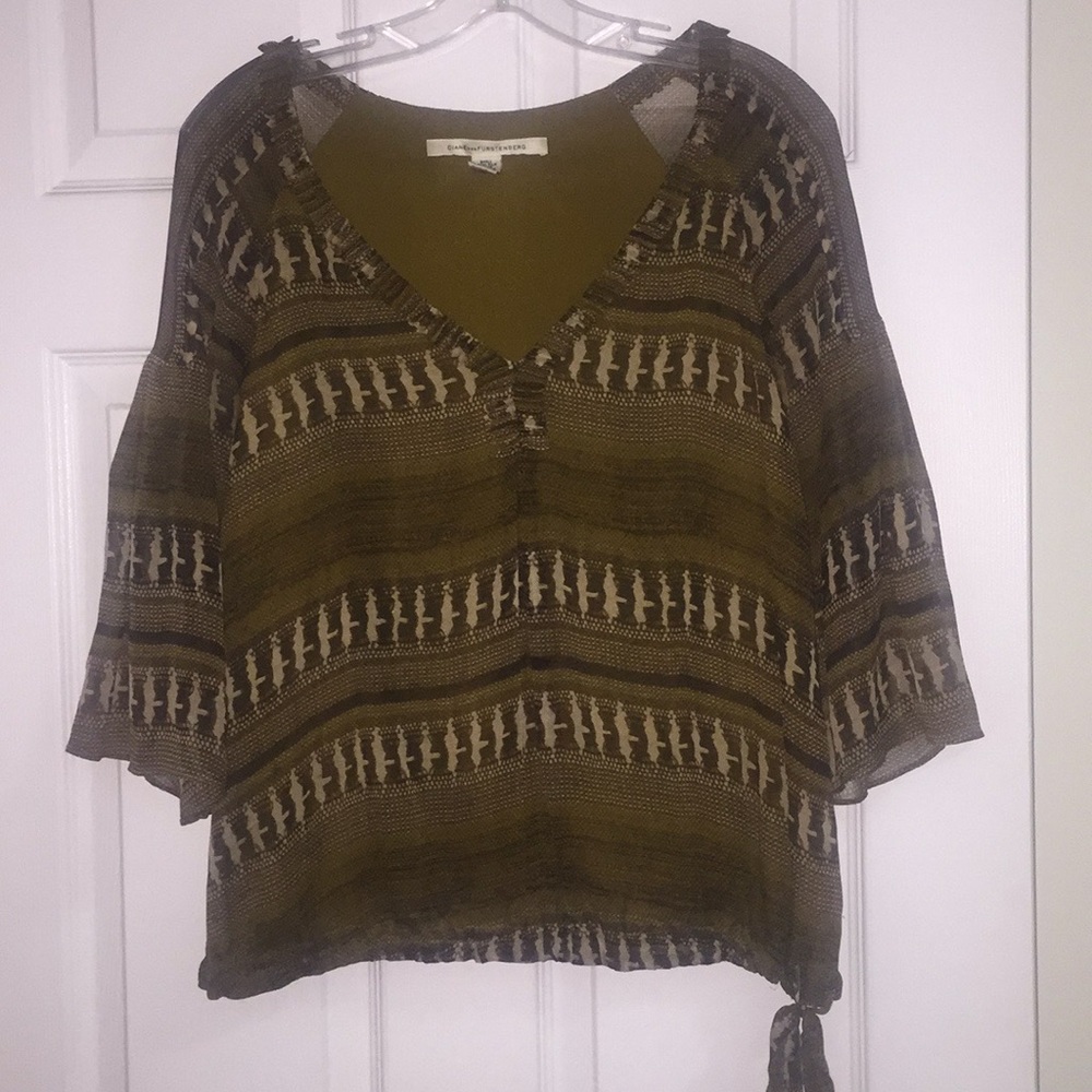 DVF Silk blouse